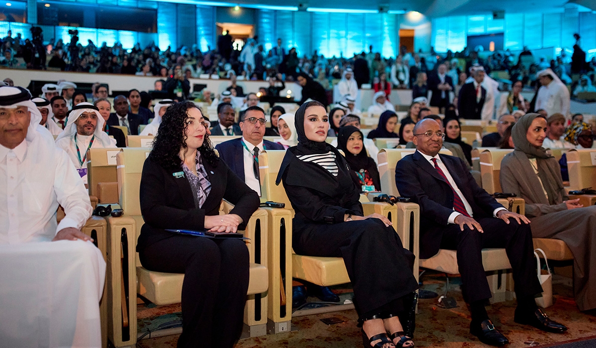 HH Sheikha Moza Attends 30th Anniversary Conference of the International Year of the Family